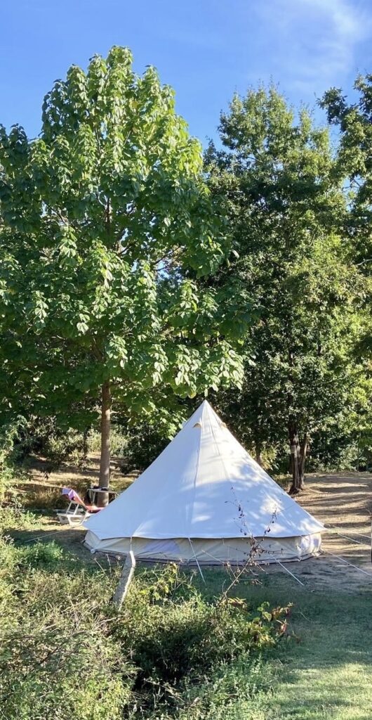 spacious tentspot near serra da estrella on quinta do retiro