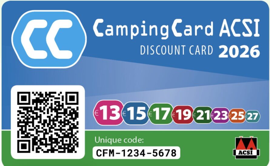 ACSI card accepted at Quinta do Retiro