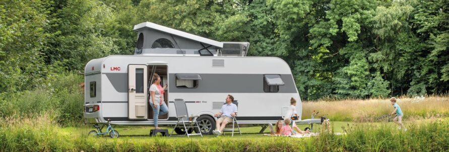 Rental caravan on beautiful spot in central portugal