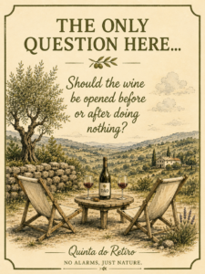 ONly question here; should the wine be openened before or after doing nothing?